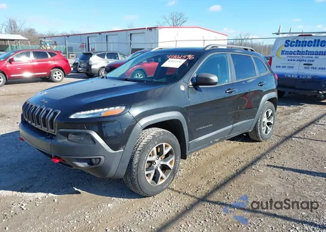 2014 Jeep Cherokee Trailhawk z USA, uszkodzony, nr VIN 1C4PJMBS5EW111617